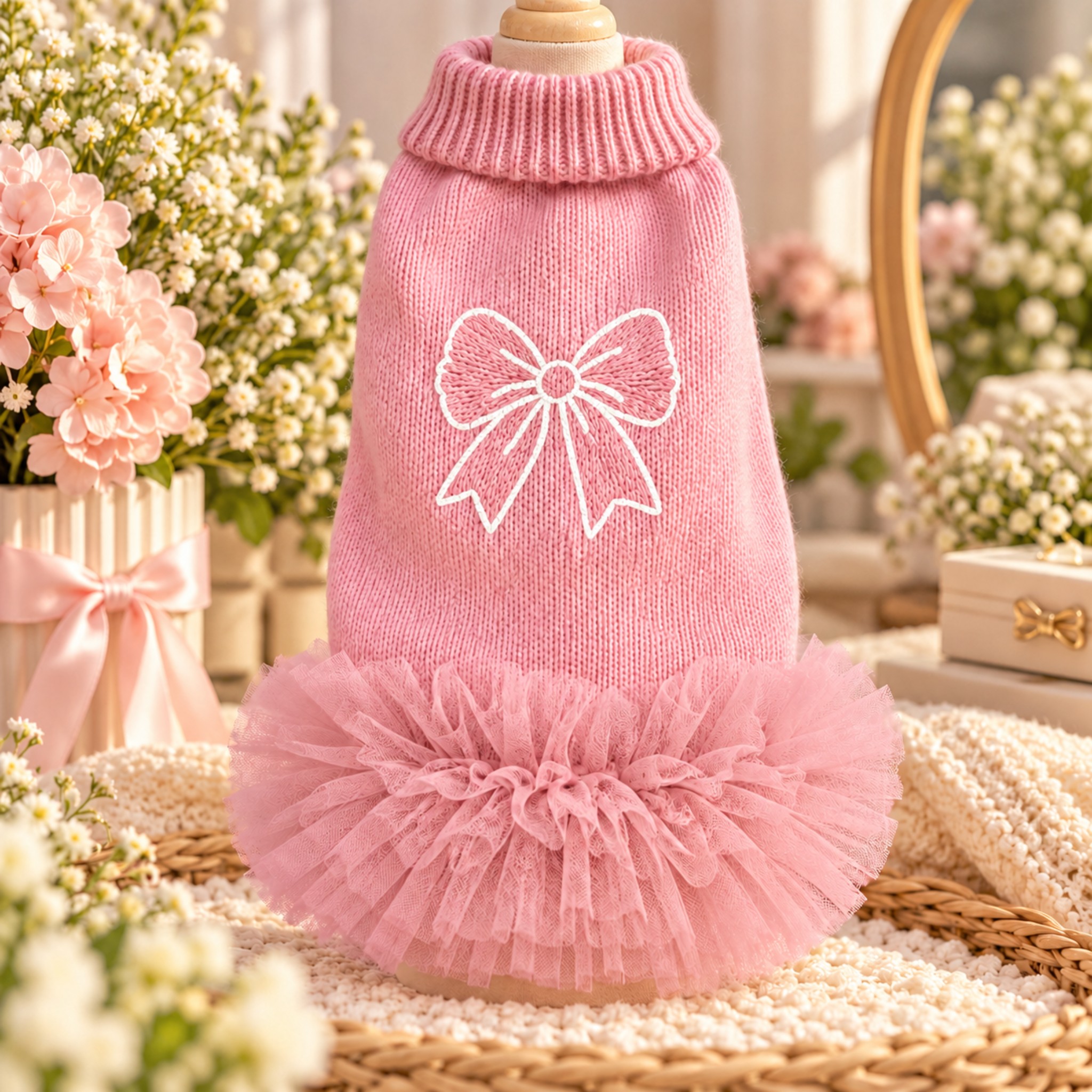 Maglioncino Fiocco di Tulle